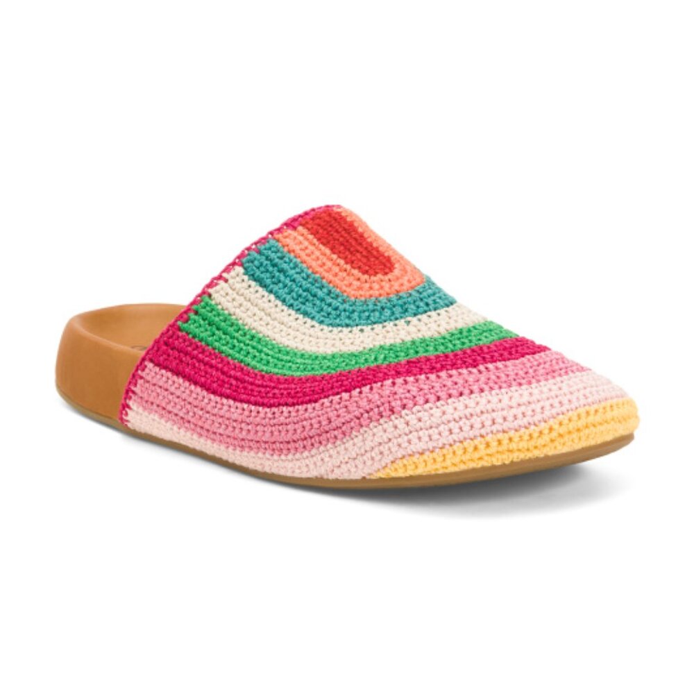 THE SAK Bolinas Clogs With Leather Footbed in Beach Stripe - Picture 4 of 6